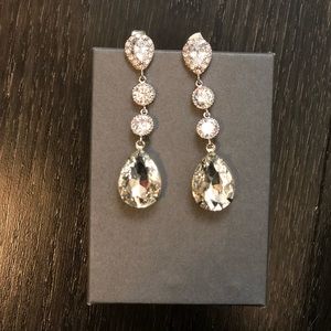 Droplet Swarovski Earrings